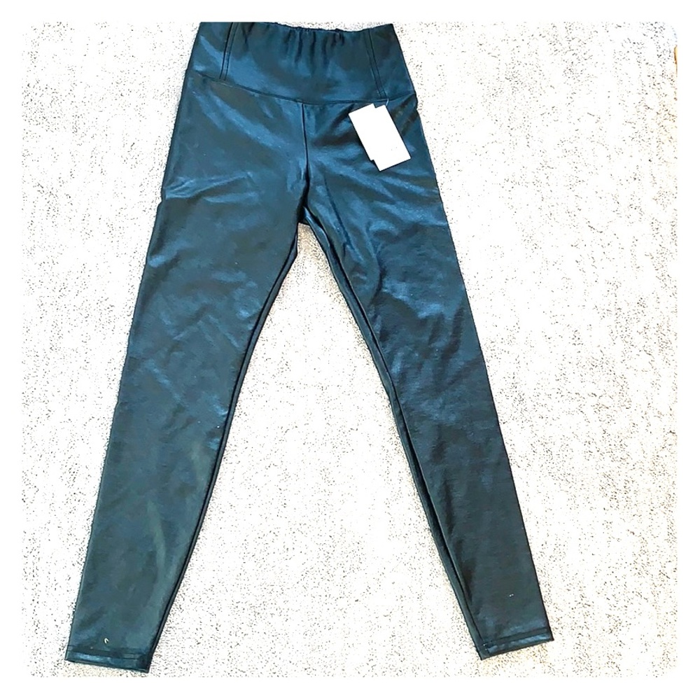 NWT Faux leather leggings